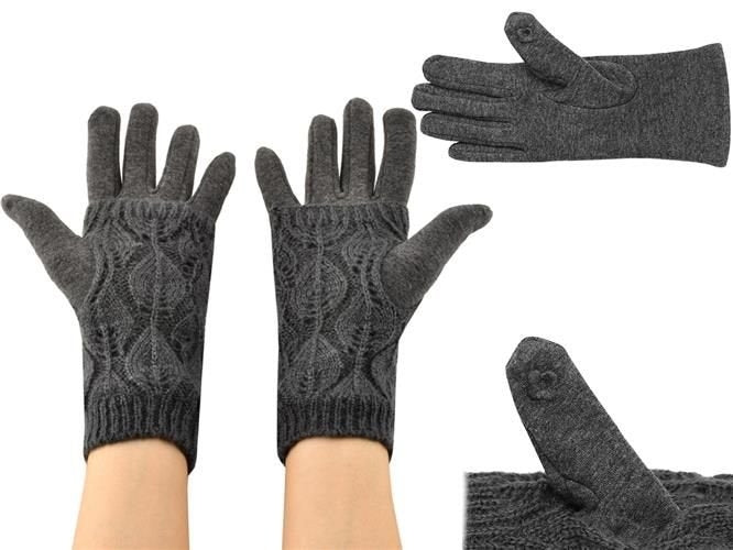 Tactile gloves R6412 - gray
