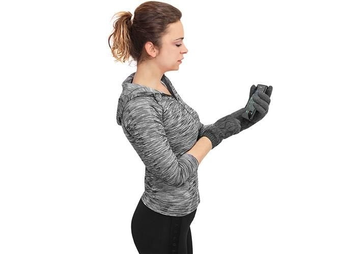 Tactile gloves R6412 - gray