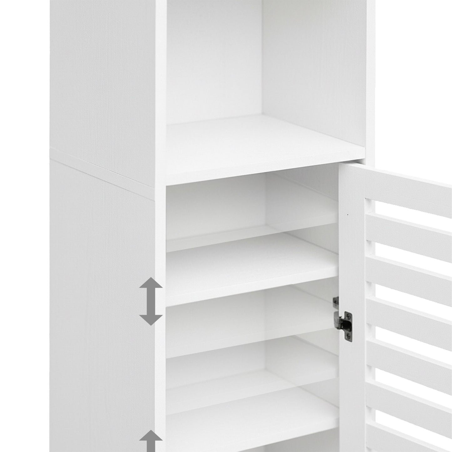 Tall Bathroom Cabinet with Adjustable Shelves