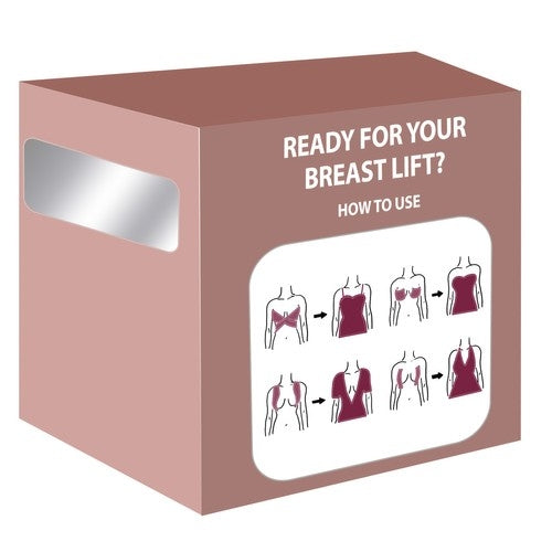 Tape lifting / supporting the bust