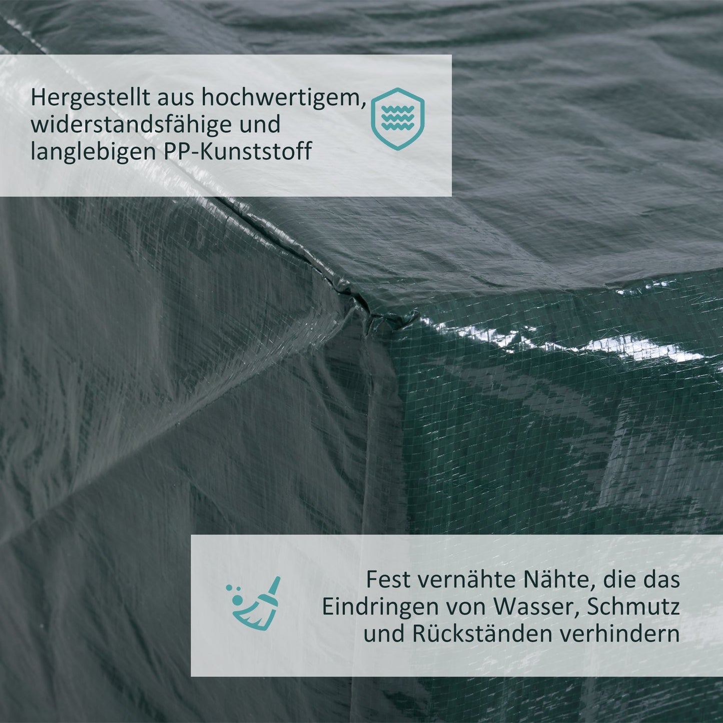 Waterproof UV-resistant Garden furniture cover, 235x190x90cm