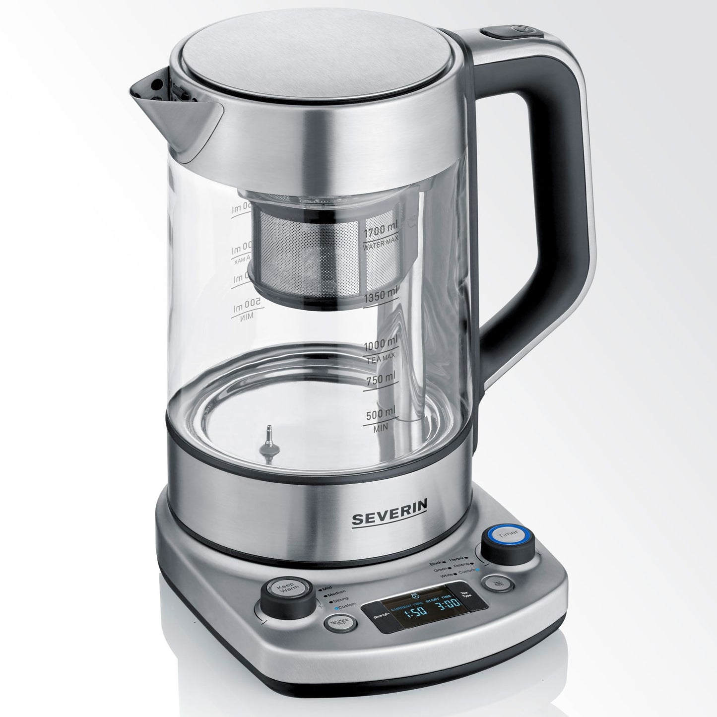 Tea / Kettle with Lift, Glass WK3422