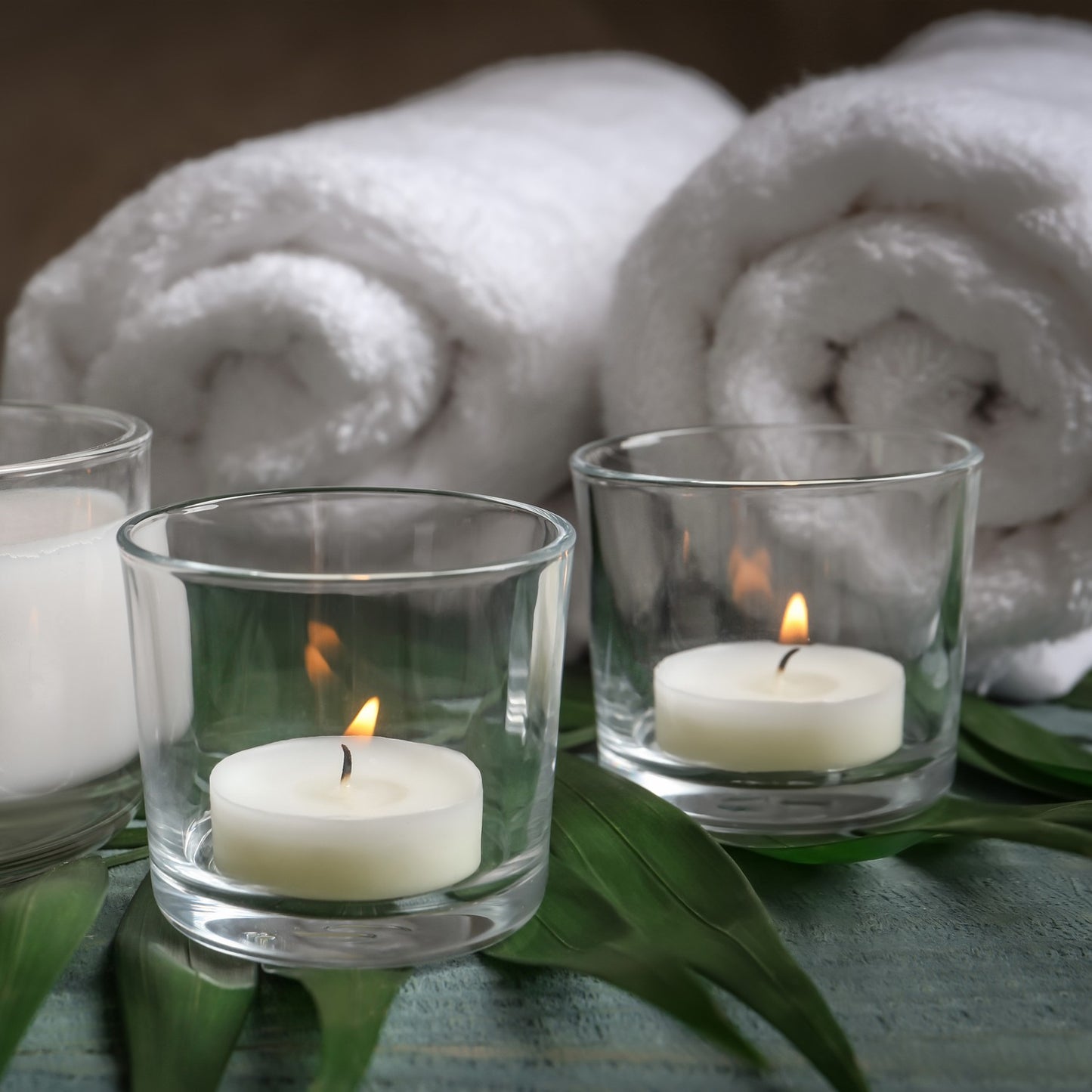 Tea Light Glasses Set of 2