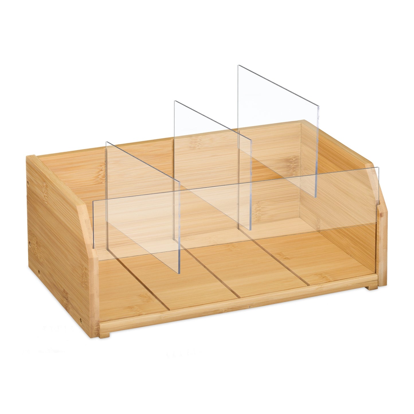 Tea container 12 compartments bamboo
