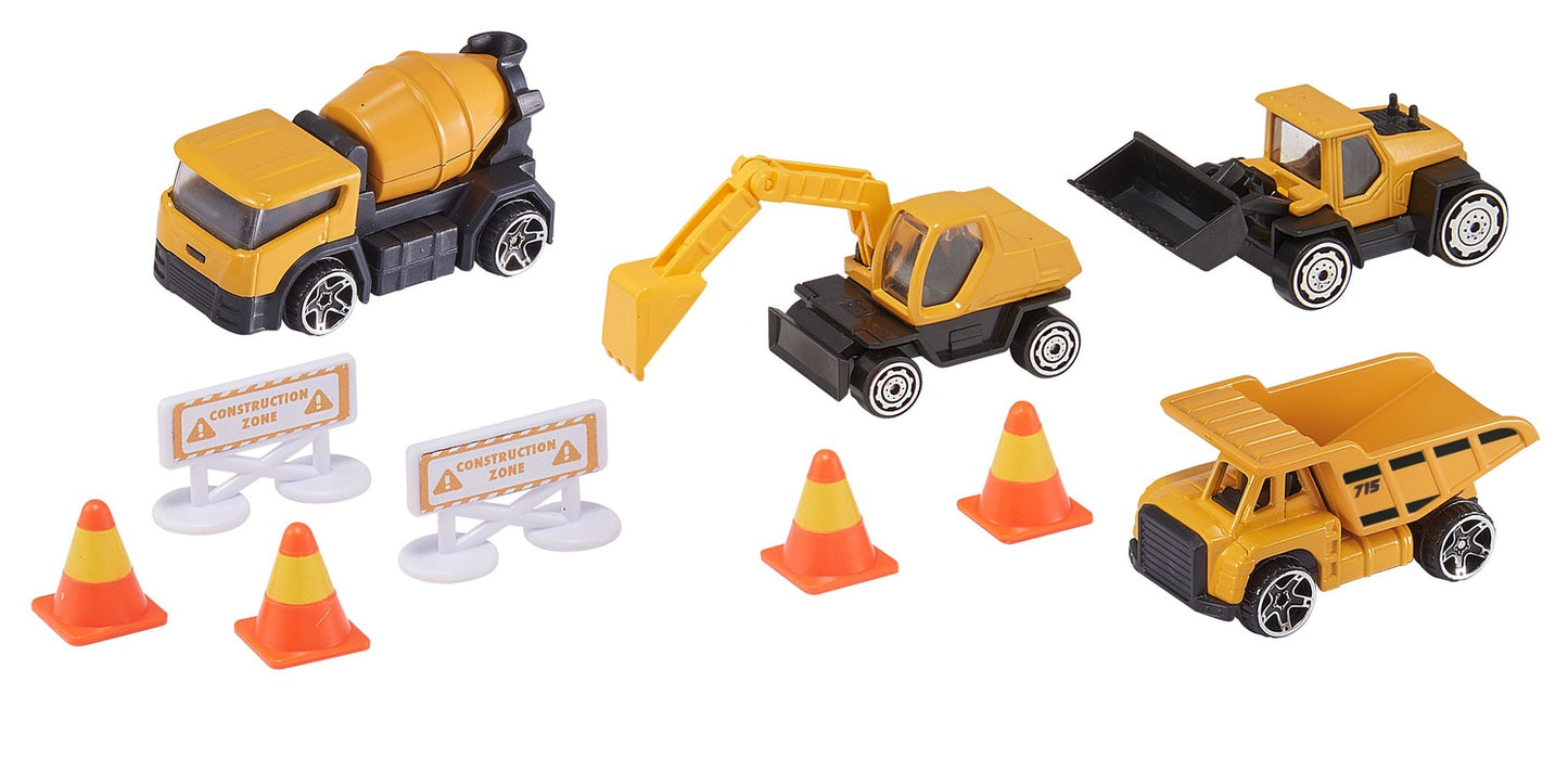 Teamsterz Die-Cast Models Building Machines