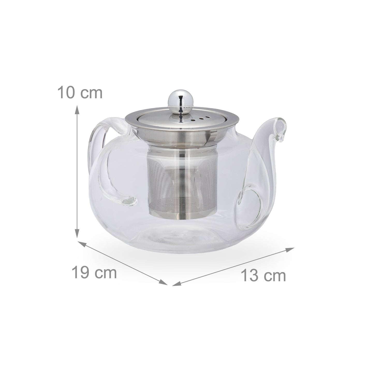 Teapot with strainer 600 ml