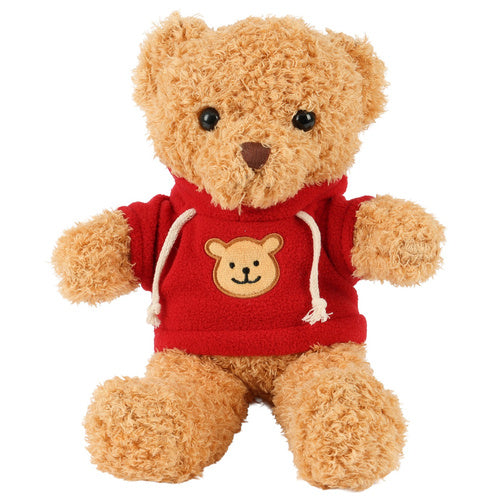 Teddy Bear 30cm, Soft Plush Toy for Kids, Light Brown