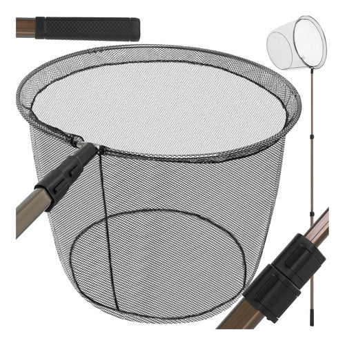 Telescopic Fishing Landing Net, 335cm, Deep Basket 48cm