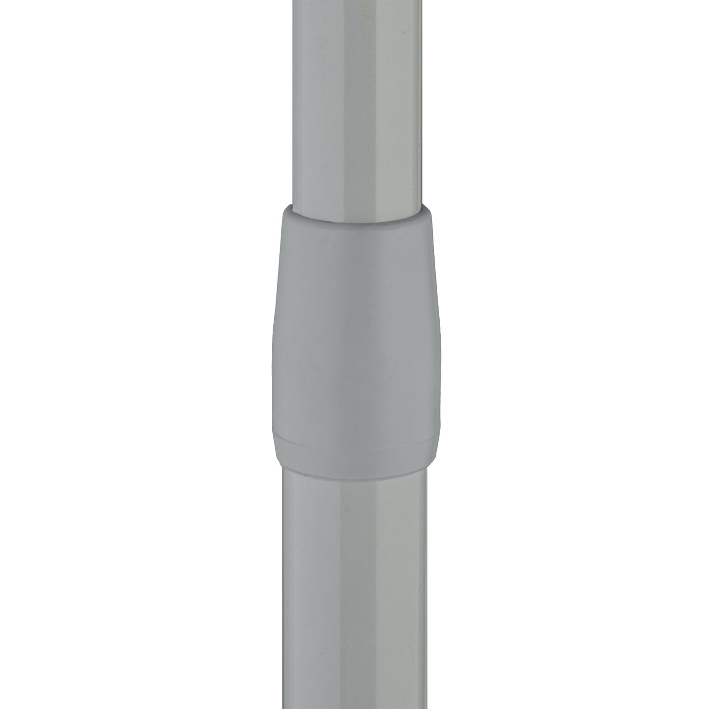 Telescopic bar in stainless steel, gray