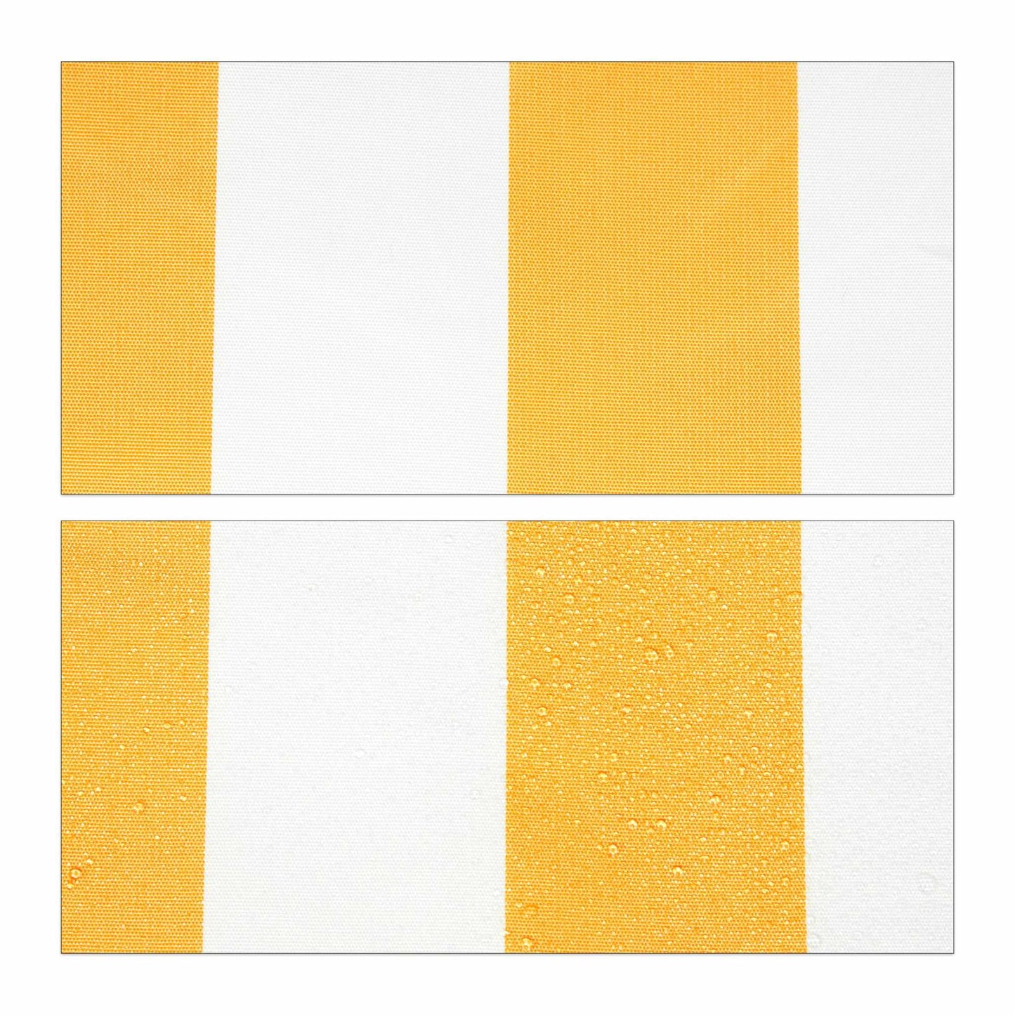 Telescopic roof Yellow/White