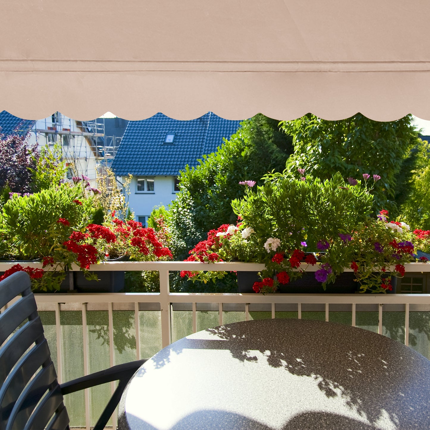 Telesopic Canopy Beige