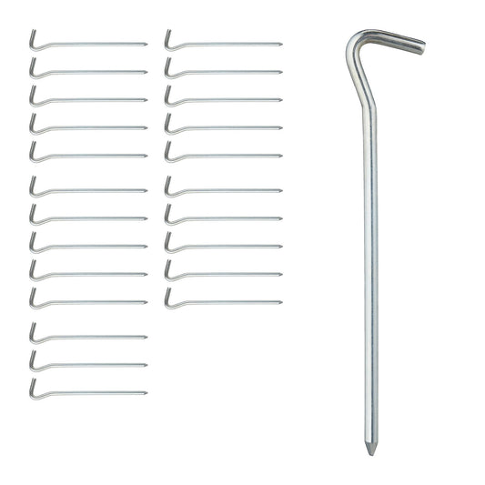 Tent pegs round set of 24 pcs