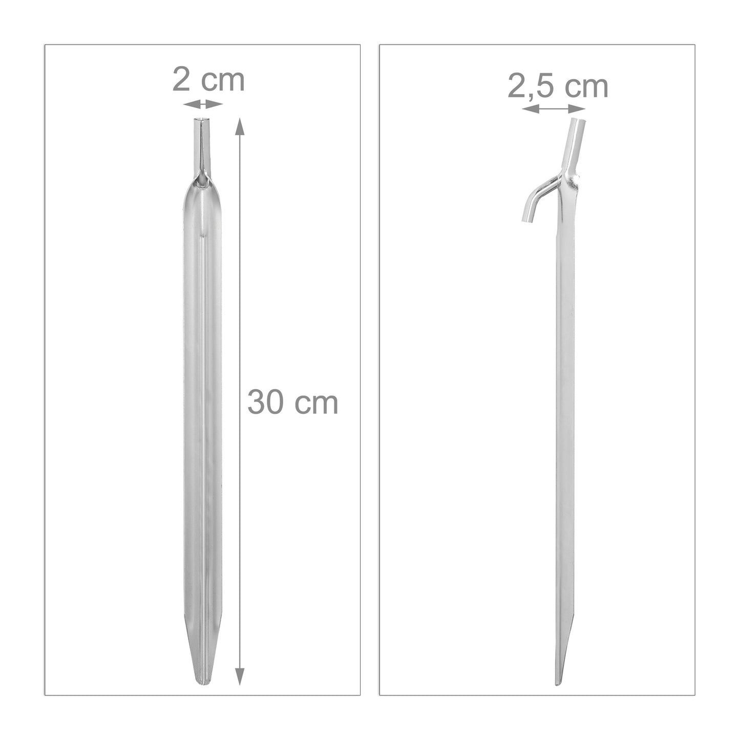 Tent pegs set of 4