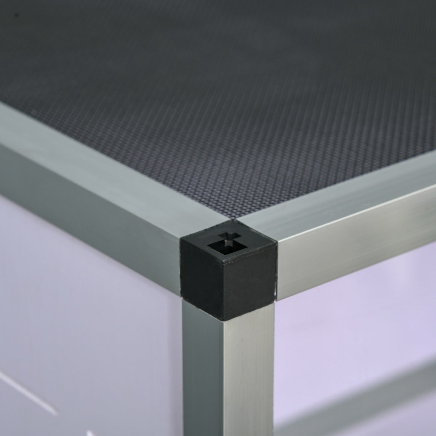 Terrarium breeding box for reptiles, amphibians and arachnids, aluminum, 120x40x40 cm
