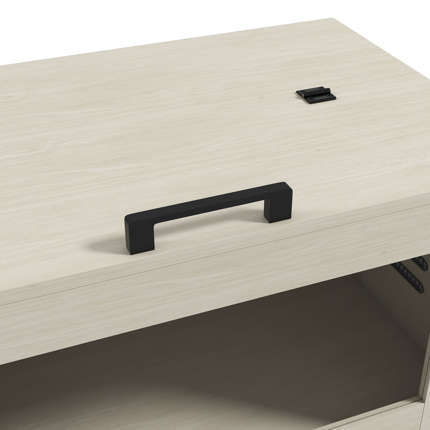 Reptile terrarium, oak, hinged lid, 80x50x50 cm