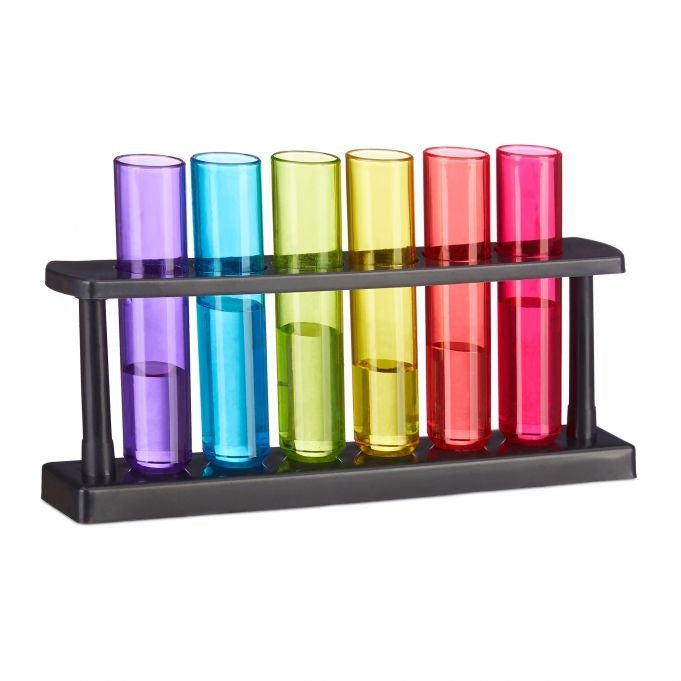 Test tubes Lick pots Set of 6