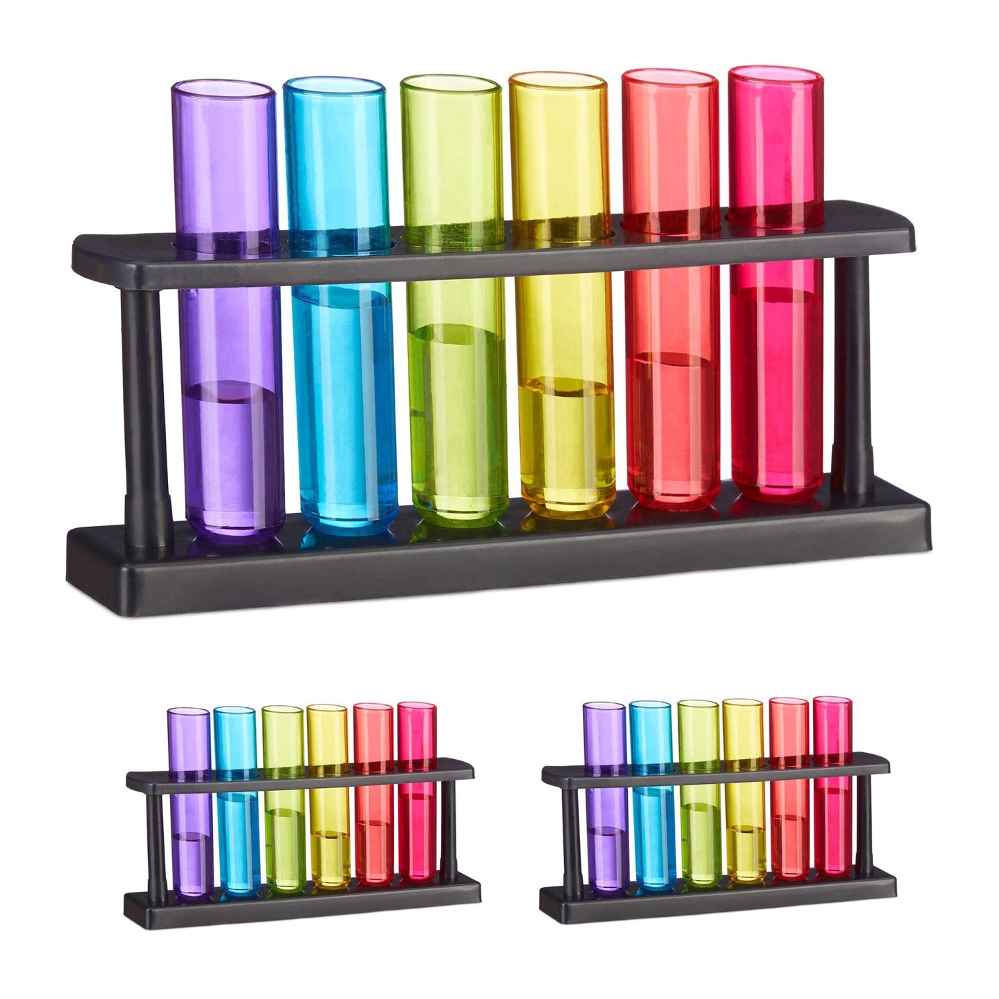 Test tube shot glass set of 18