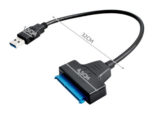 The USB adapter is SATA 3.0