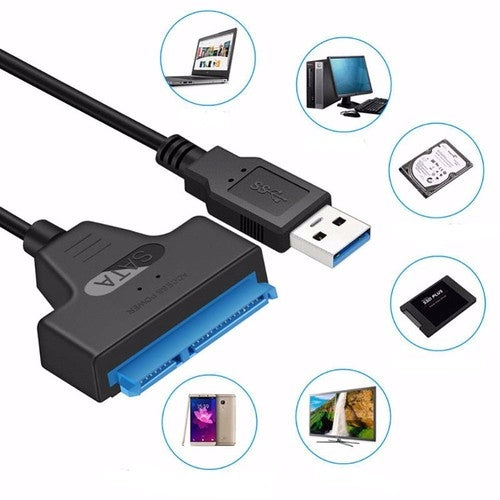 The USB adapter is SATA 3.0