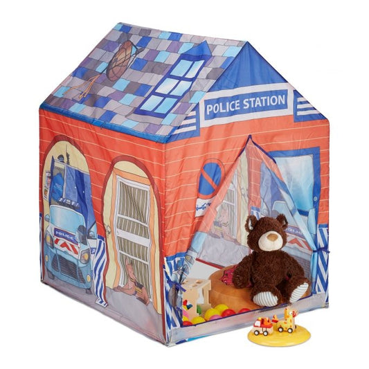 The police are playing tent