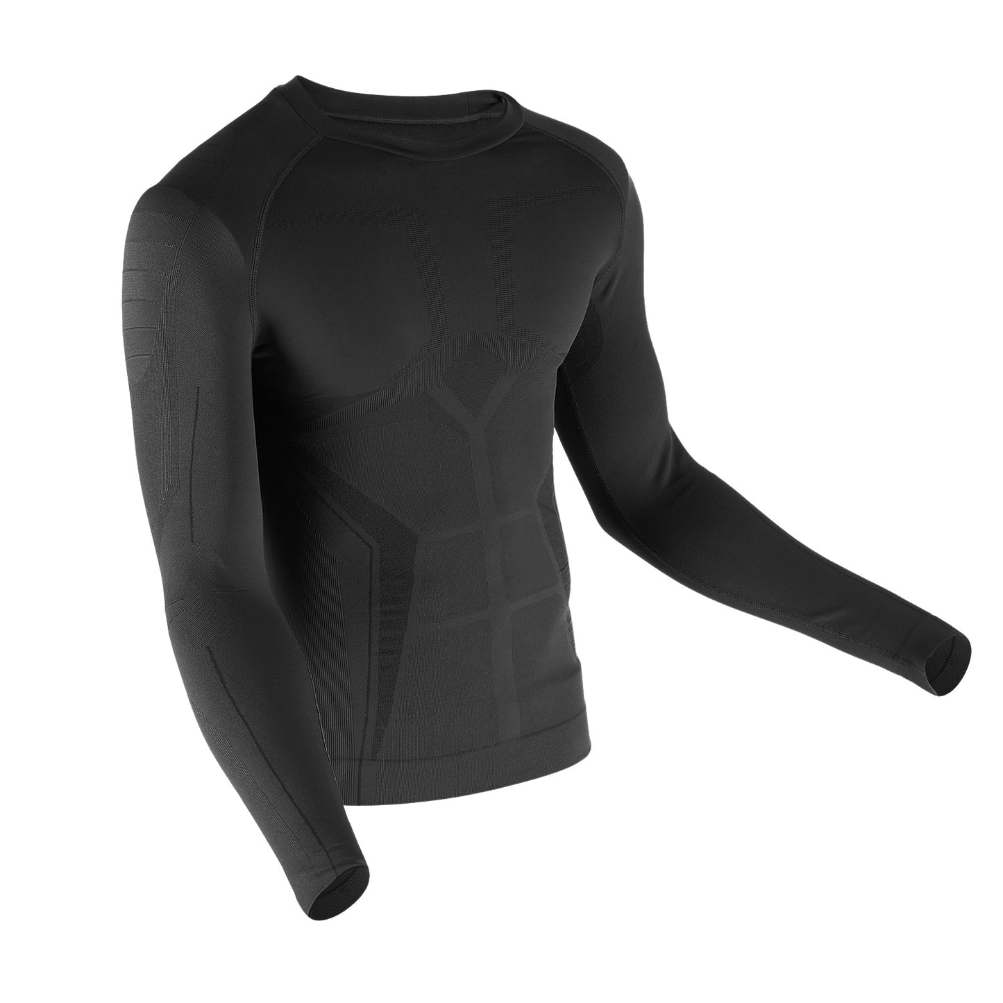 Thermoactive Men's Underwear Set, Black, L/XL