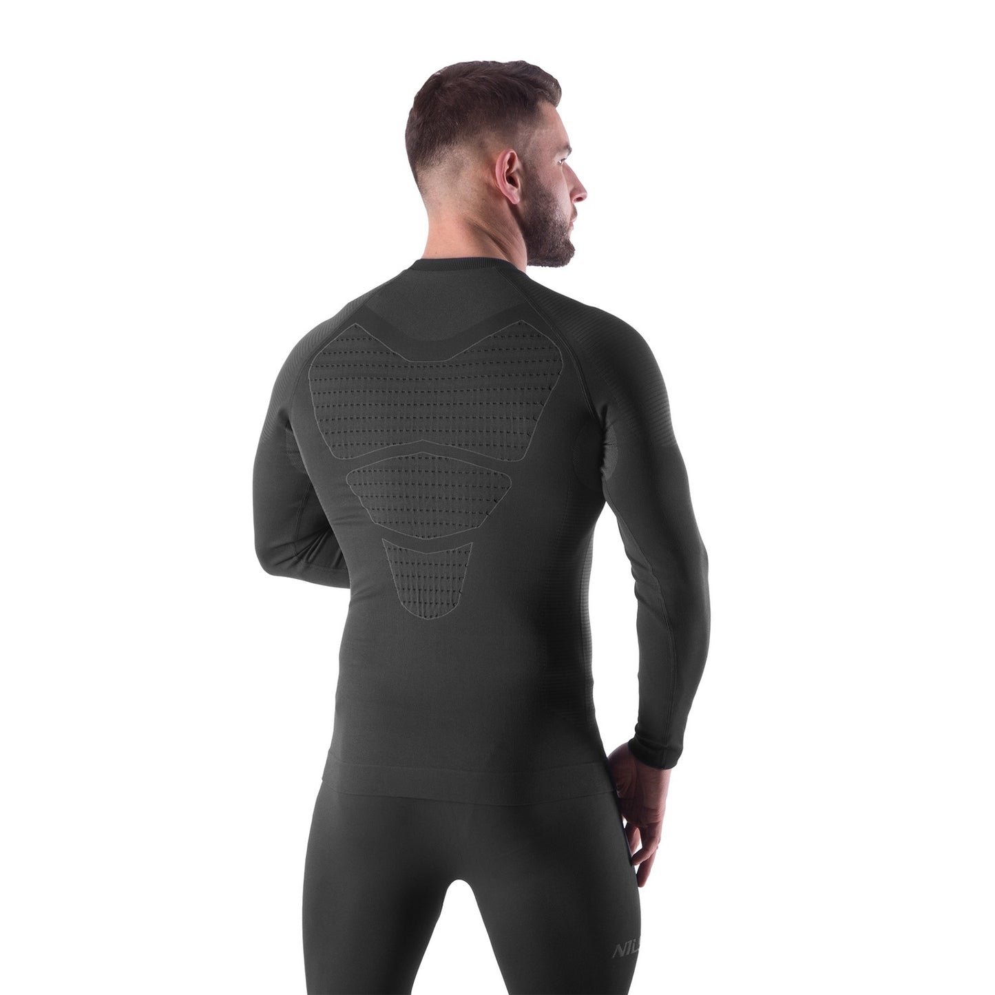 Thermoactive Underwear Set, Black, Men's L/XL