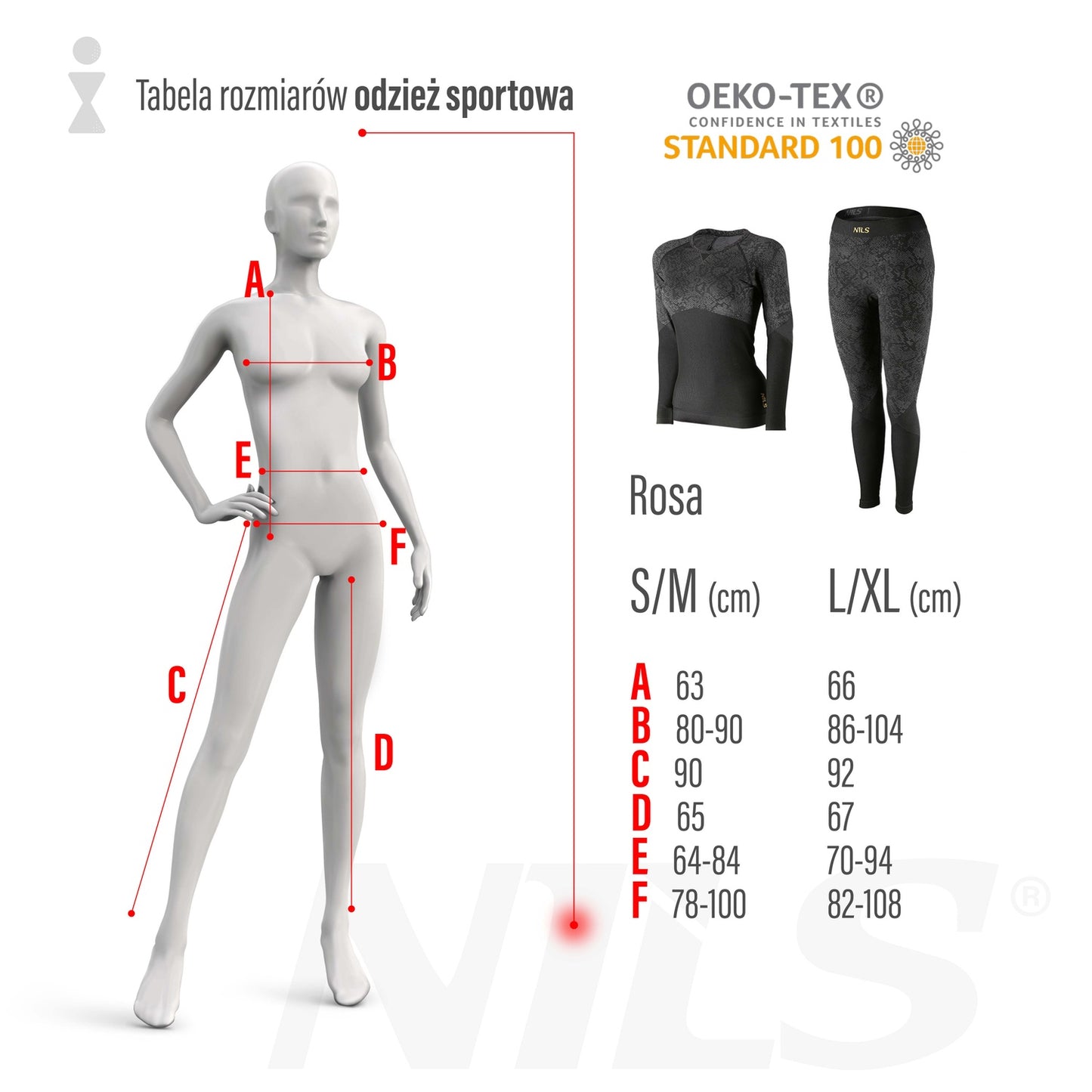Thermoactive Women's Pants, Black, Size S/M