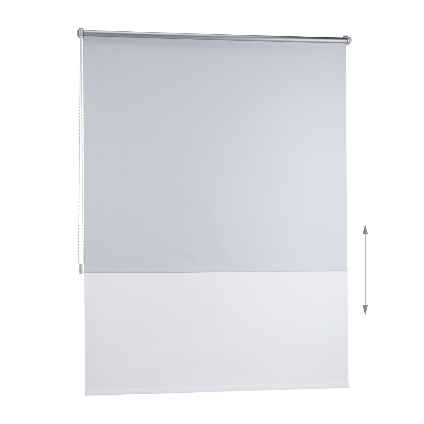Thermo blackout curtain white