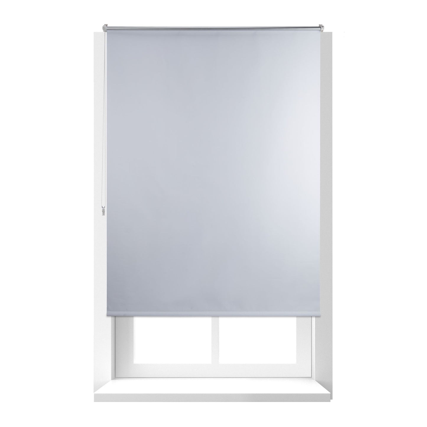 Thermo blackout curtain white