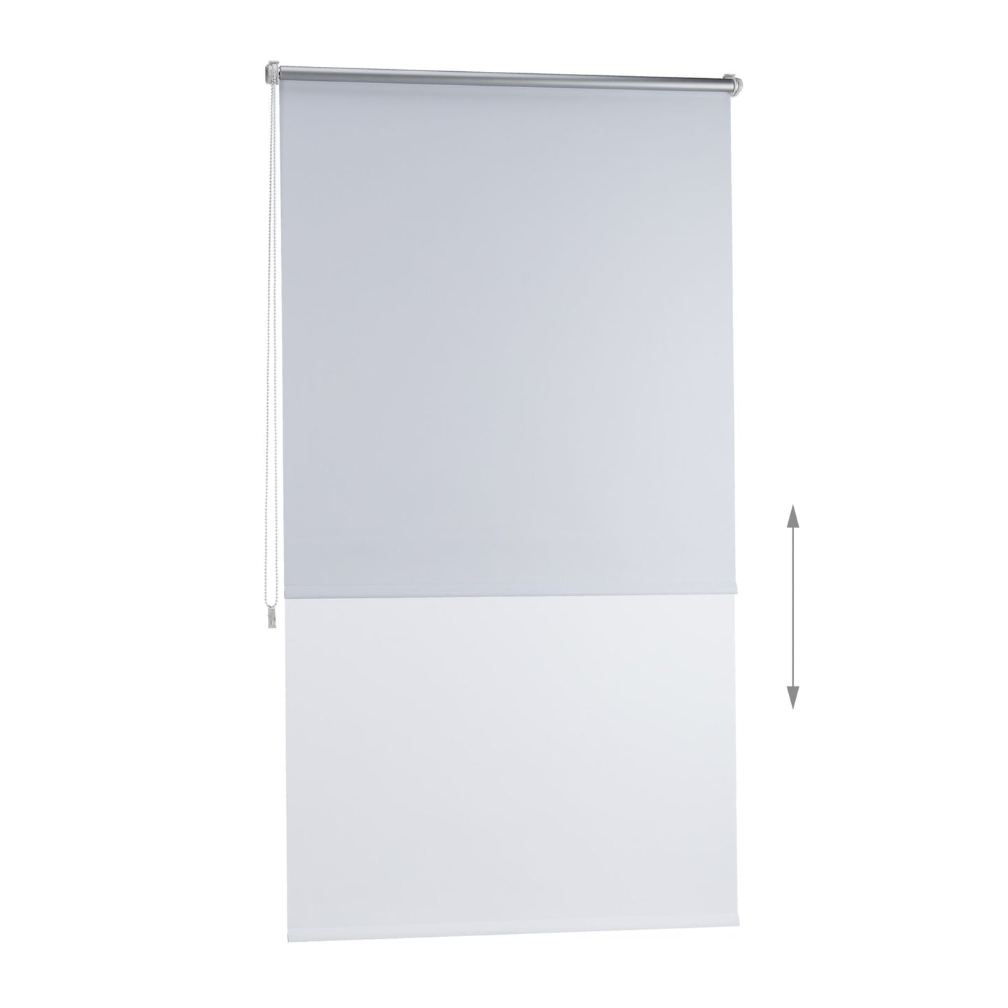 Thermo blackout curtain white