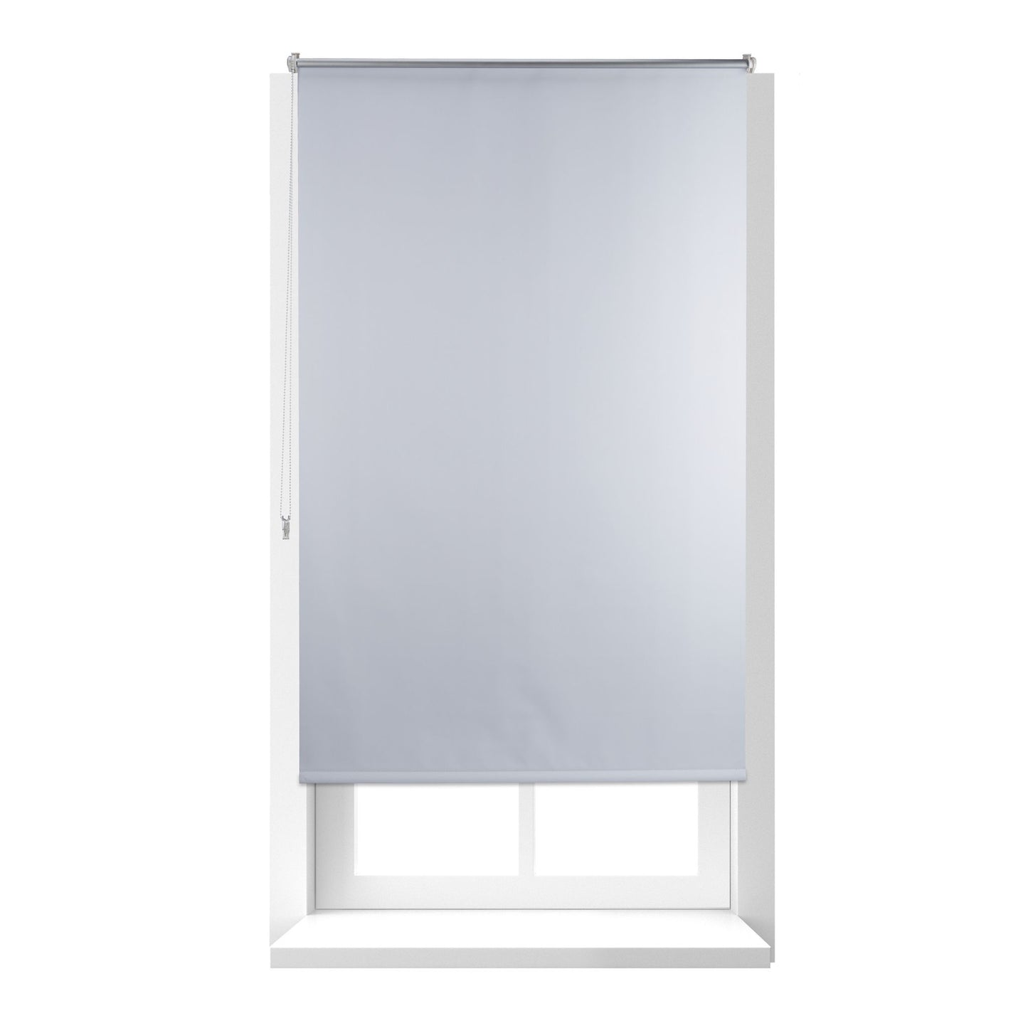 Thermo blackout curtain white