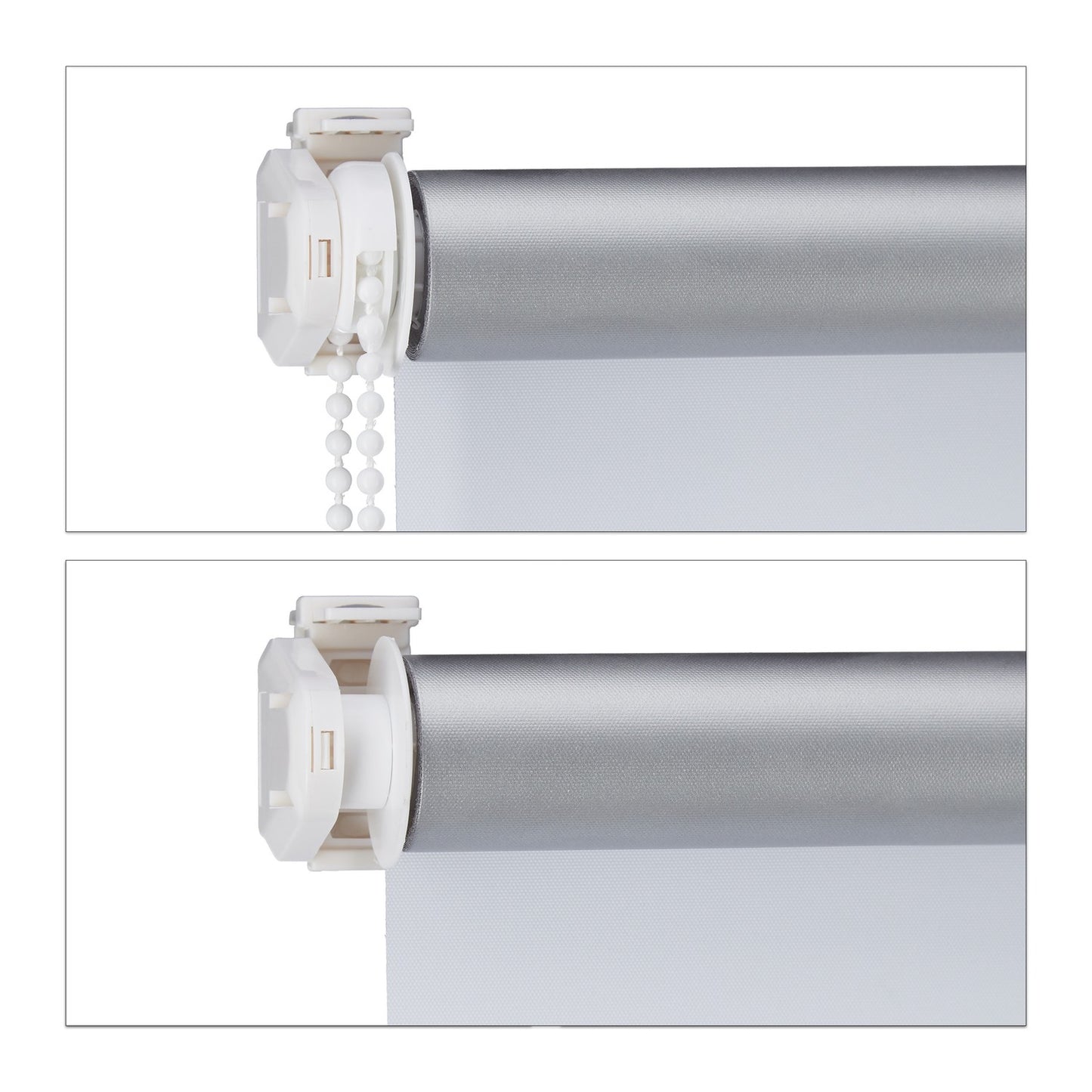 Thermo blackout curtain white