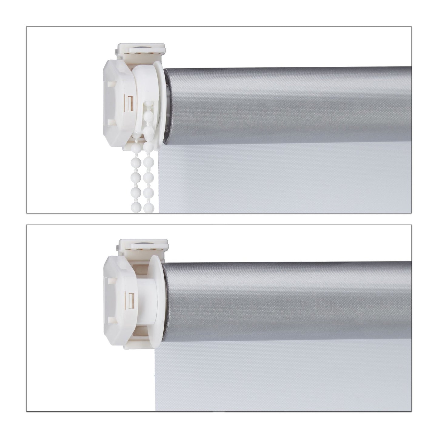 Thermo blackout curtain white