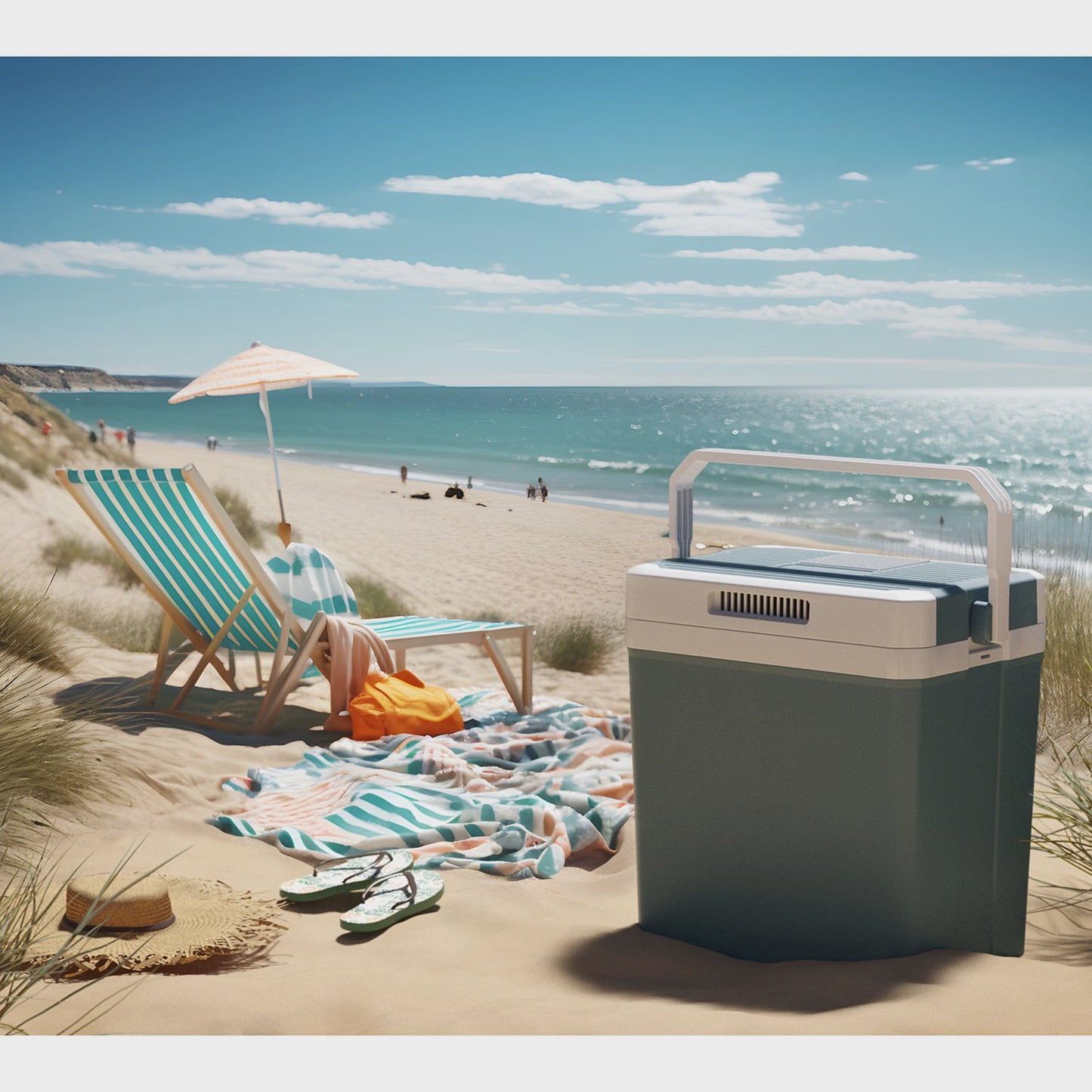 Thermoelectric Cooler & Warmer, 30L, 12V/230V, Portable
