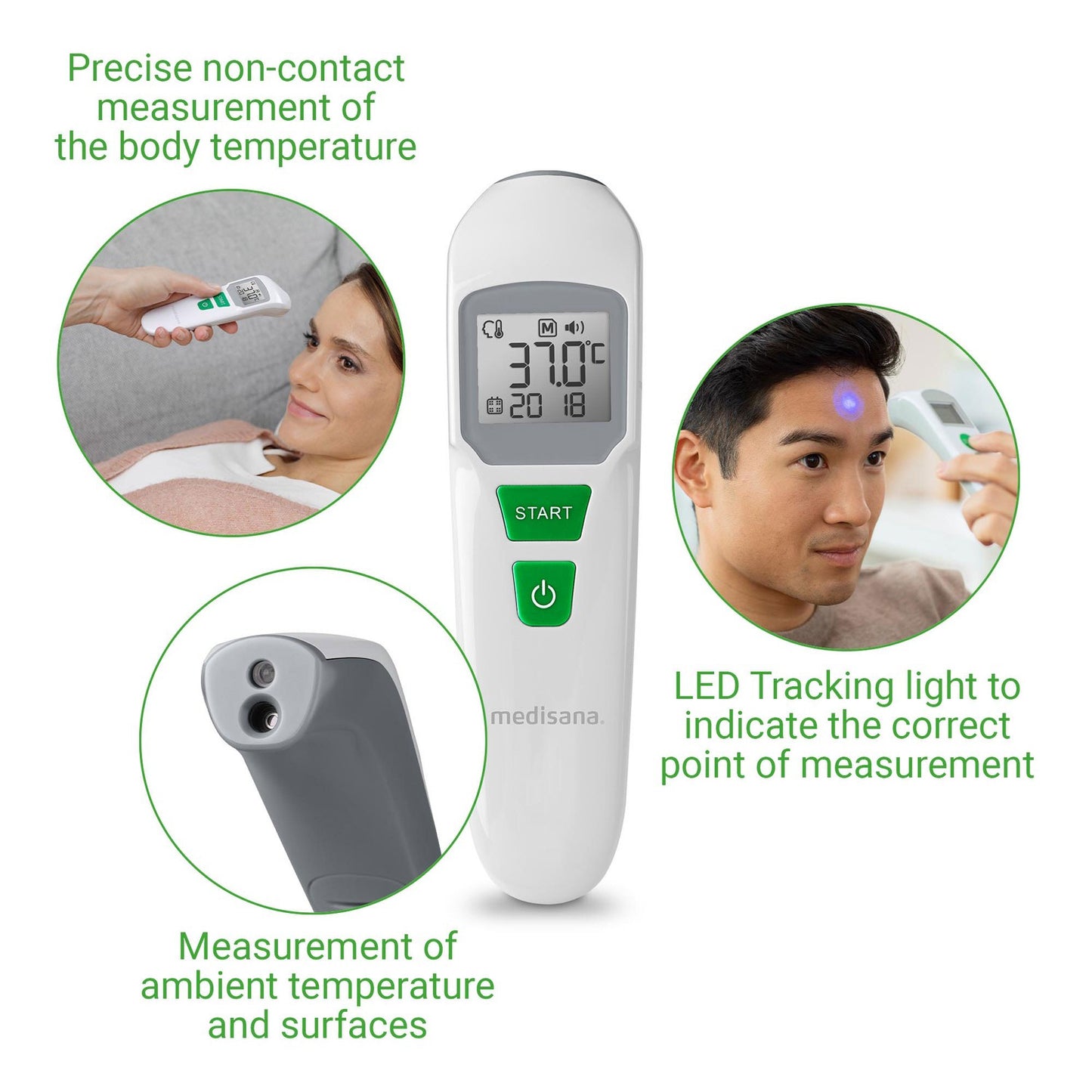 Thermometer Infrared Multi TM760
