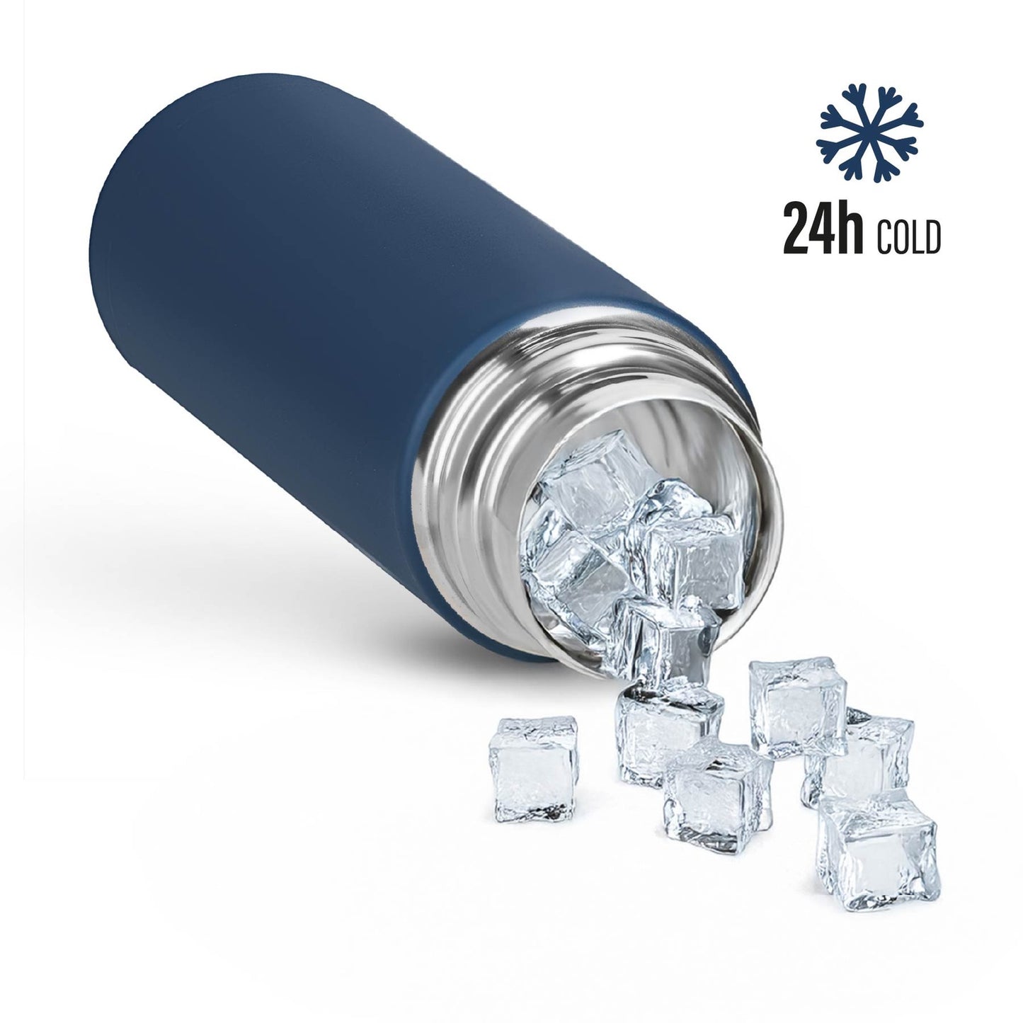 Thermos 500ml, Blue, Ideal for Travel