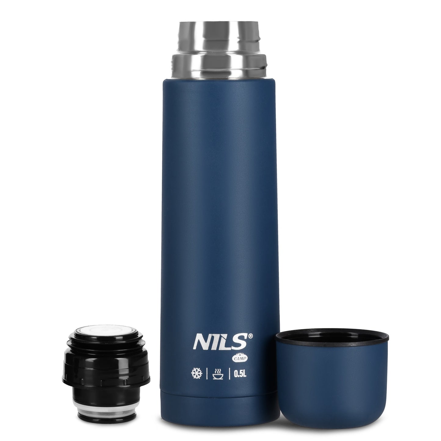 Thermos 500ml, Blue, Ideal for Travel