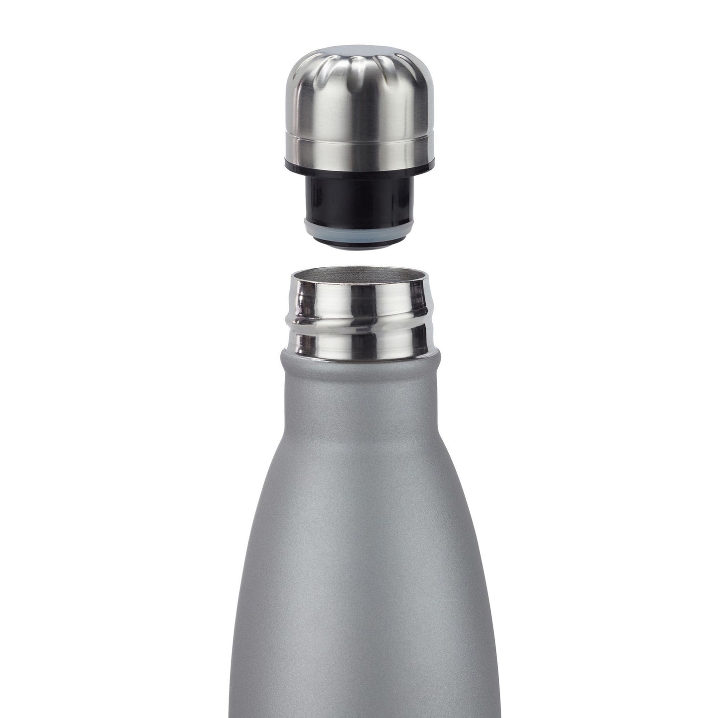 Thermos bottle in steel
