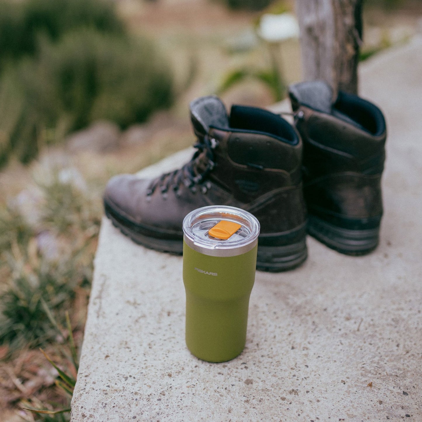 Thermos mug green 0.5 liter On-the-go mug