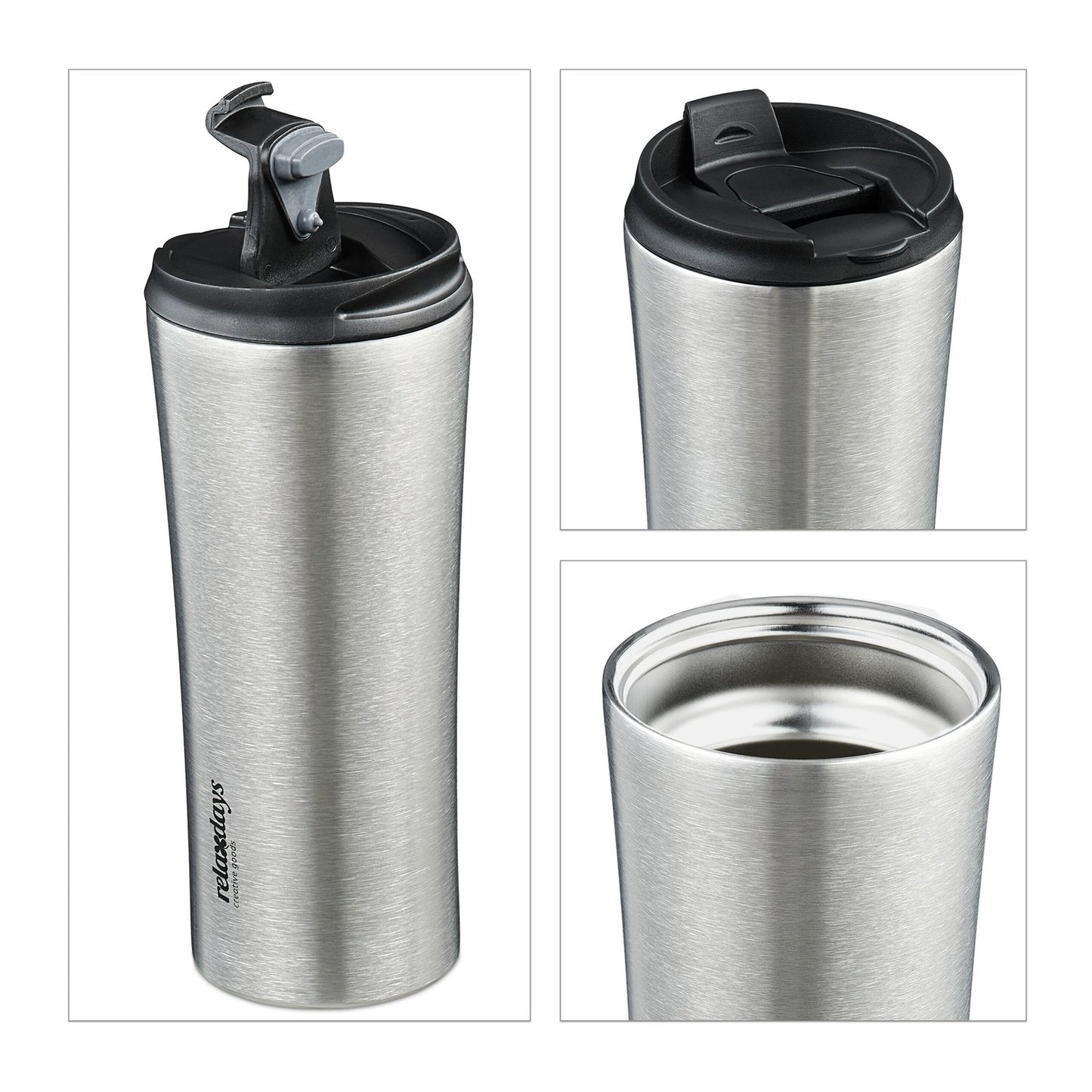 Thermos mug stainless steel 400 ml
