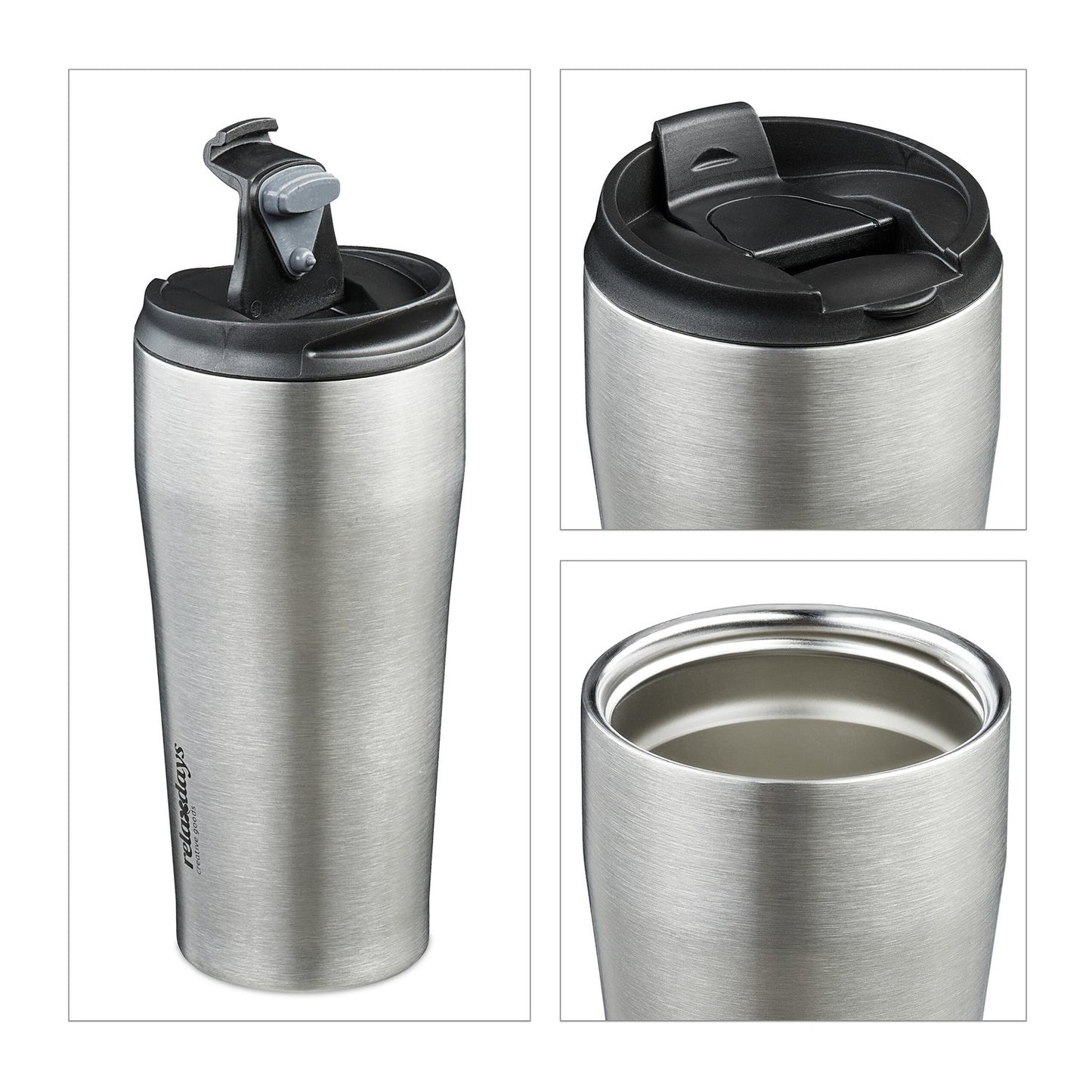 Thermos mug stainless steel 400 ml