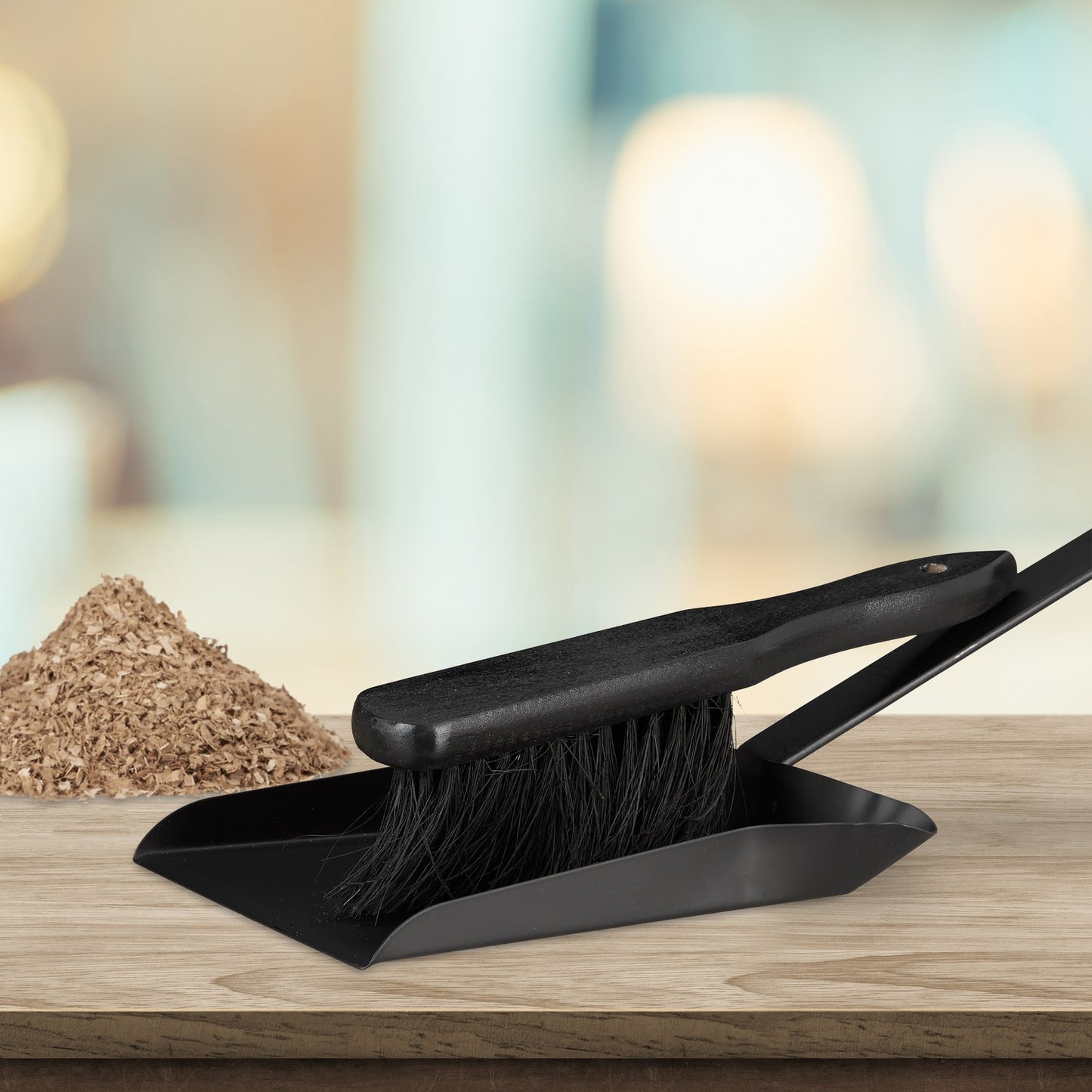 The soup set in steel