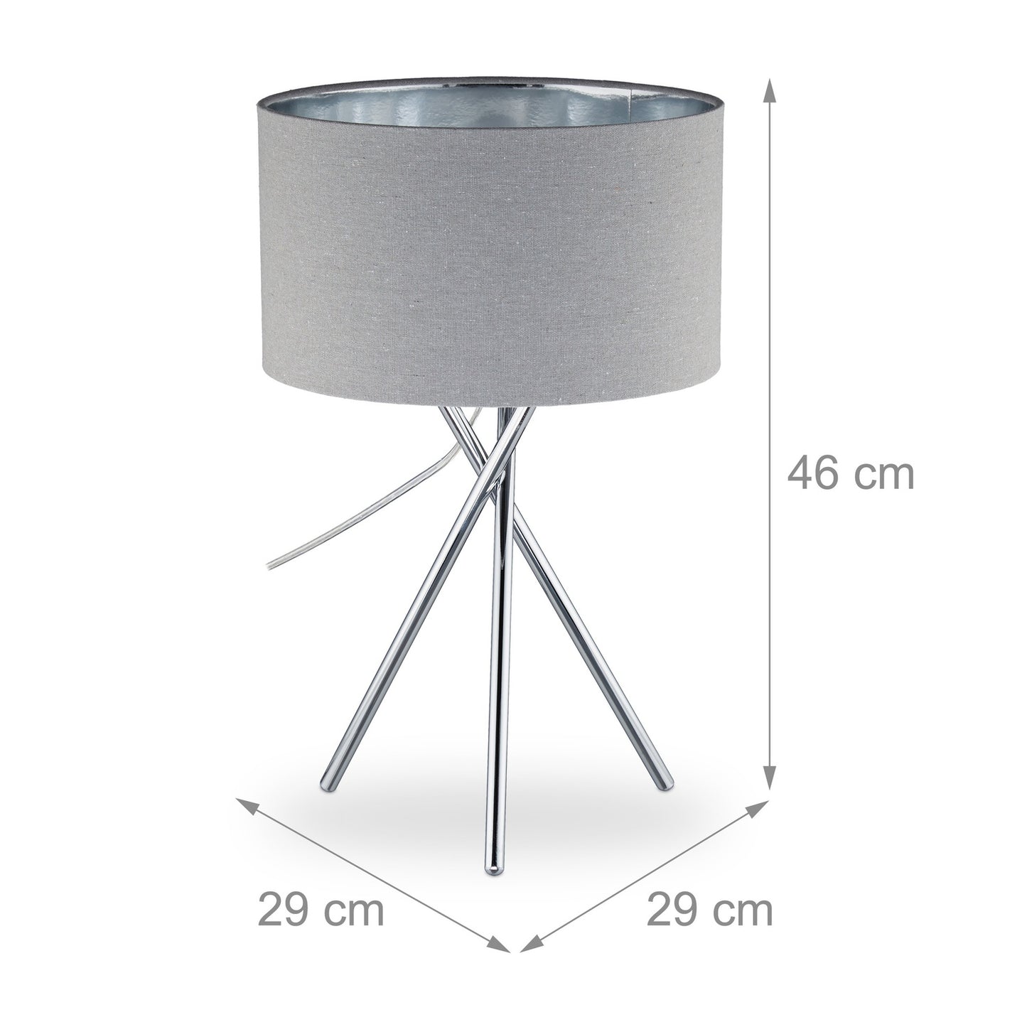 Three-legged lamp