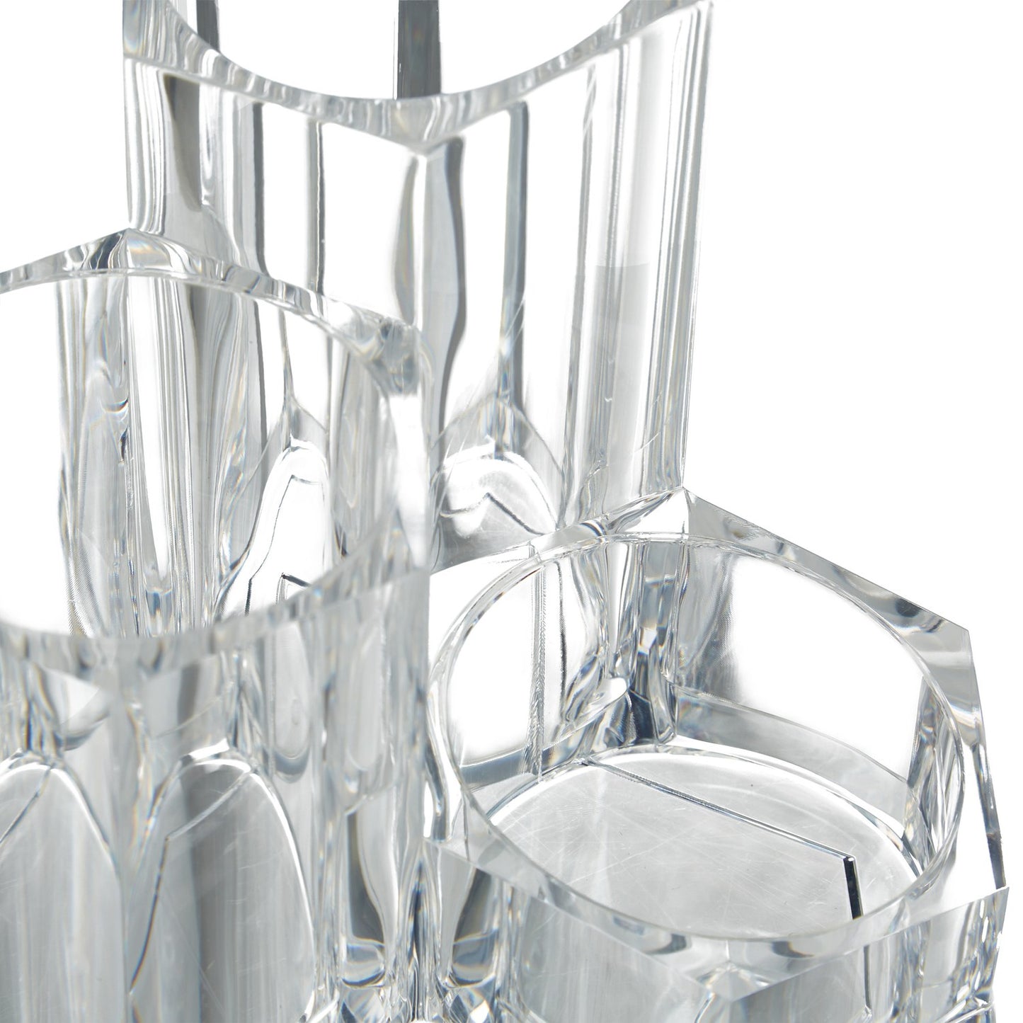 Three-piece brush holder