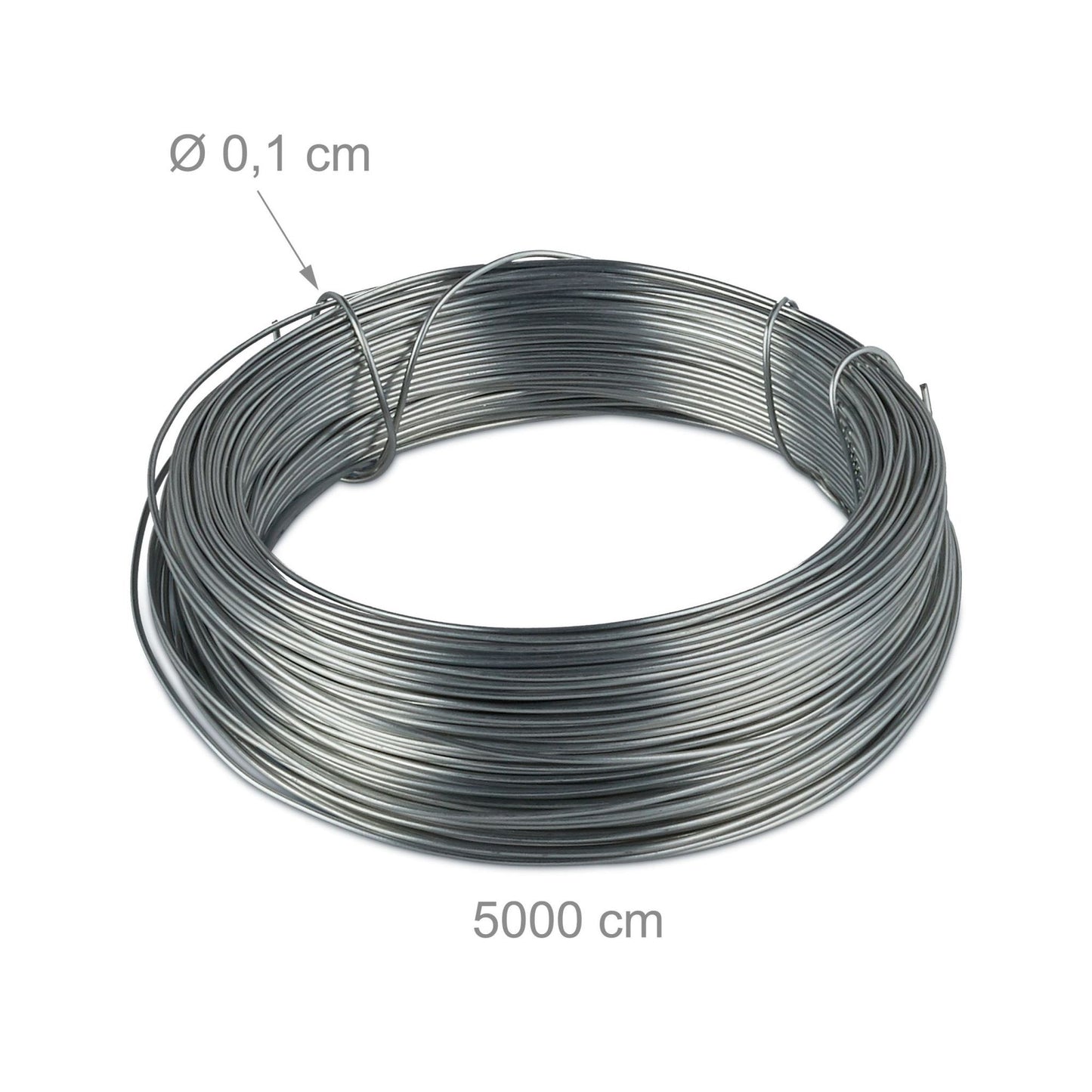 Tie cable 1 mm in a set of 2