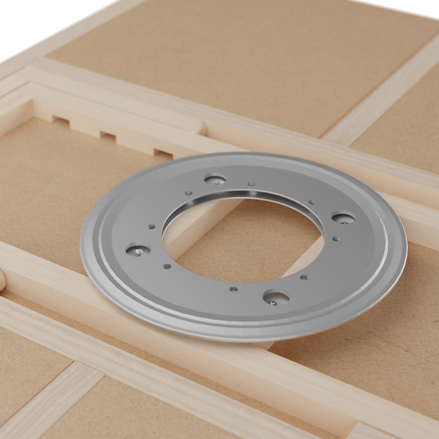 Tilting and rotating puzzle board