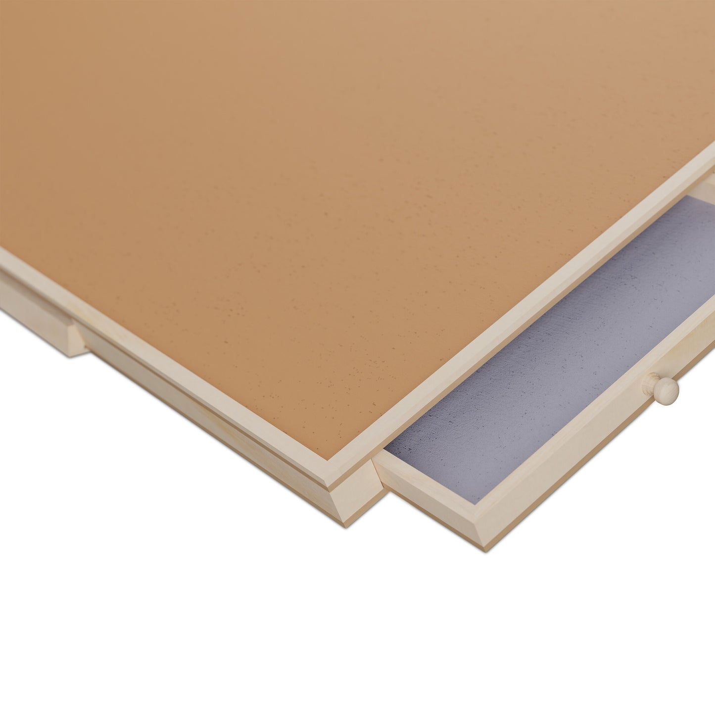 Tilting puzzle board with 4 compartments