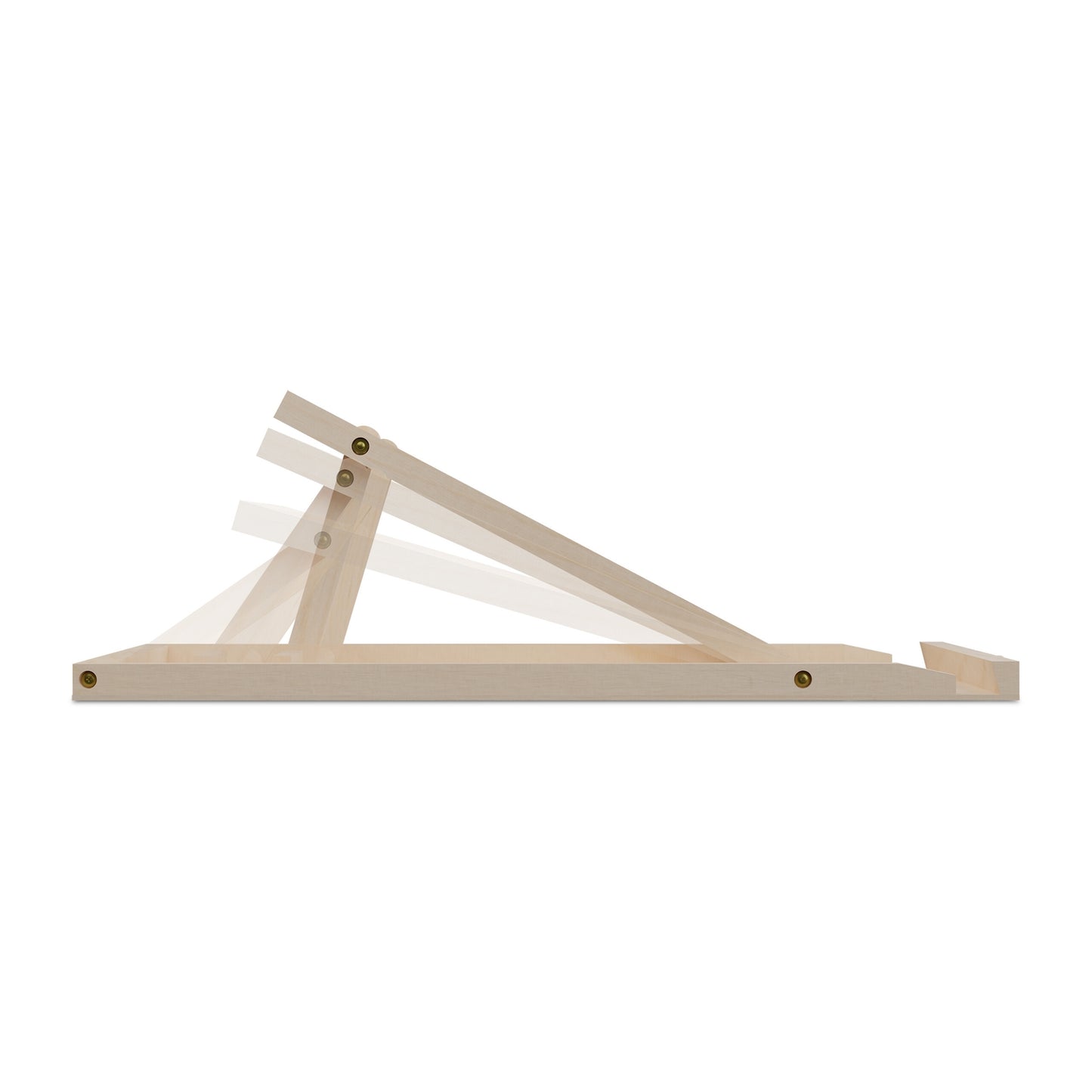 Tilting puzzle board with 4 compartments