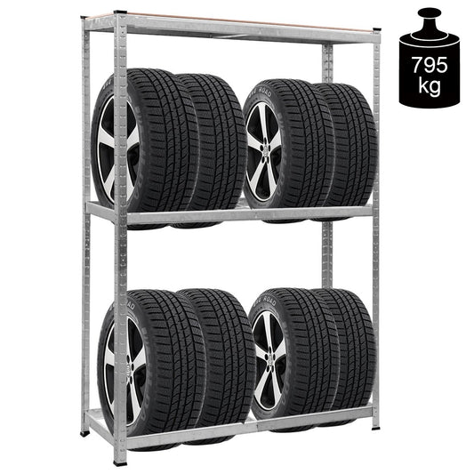 Tire rack, tire stand, workshop rack, heavy-duty rack, storage rack, plug-in rack