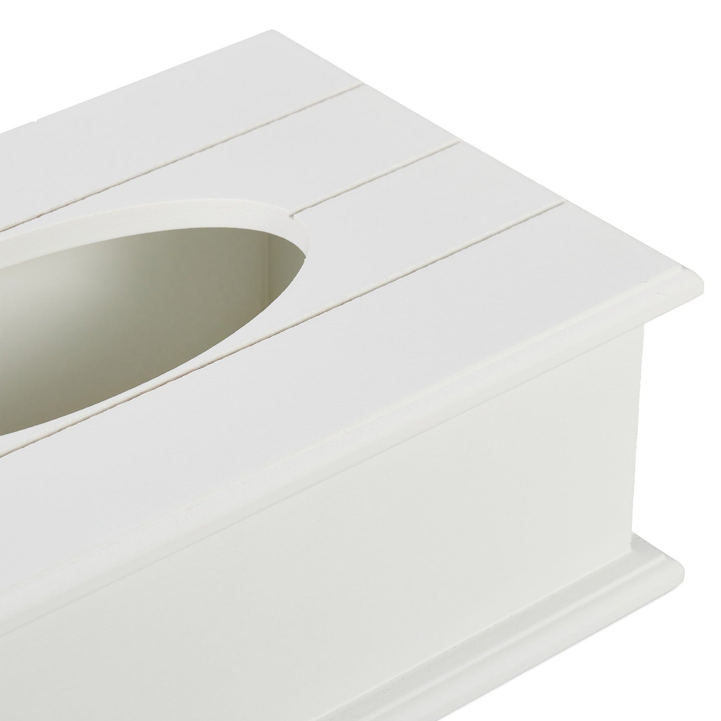 Tissue box with lid